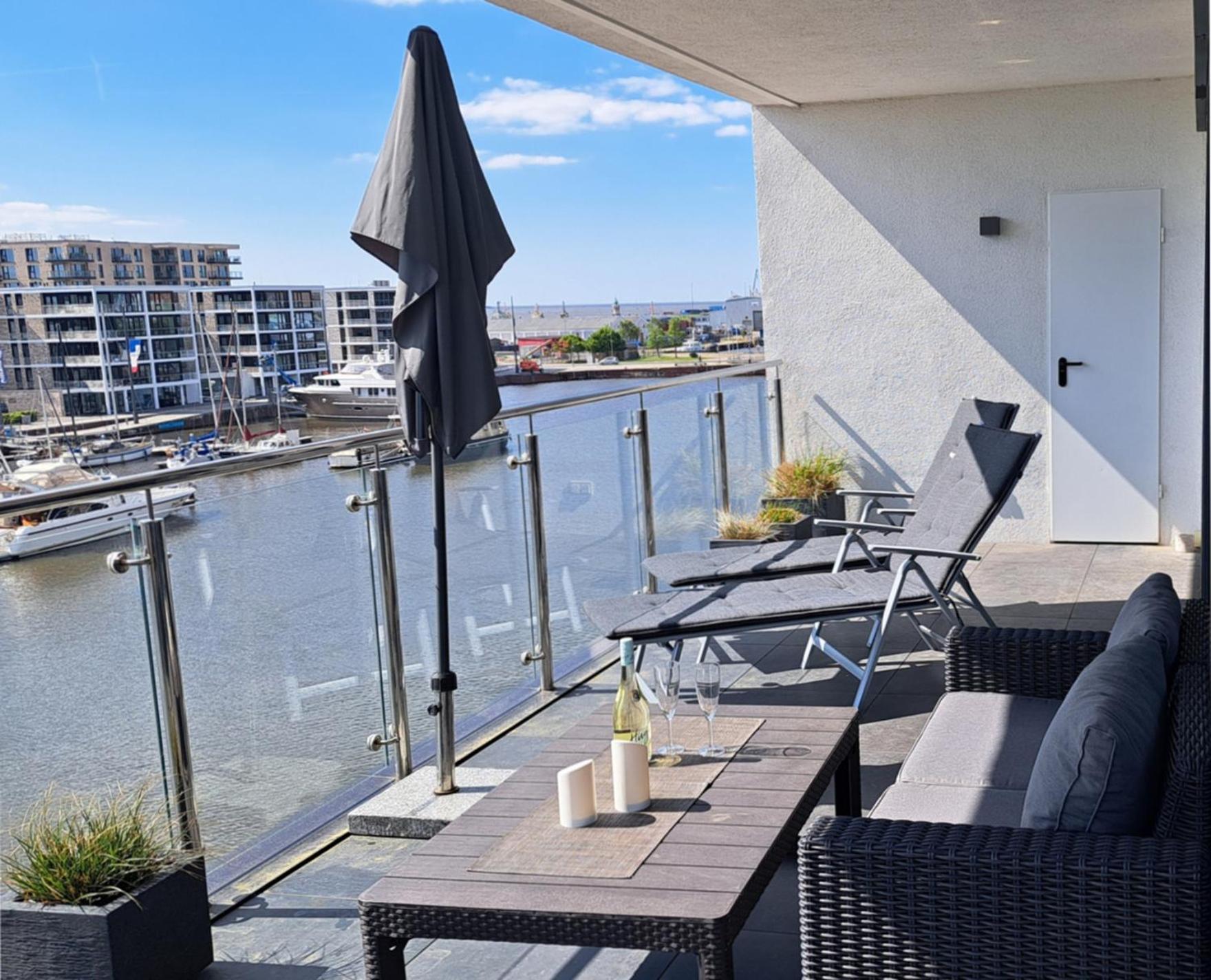Апартаменти Port Marina 419 - Hafenloft Бремергафен Номер фото